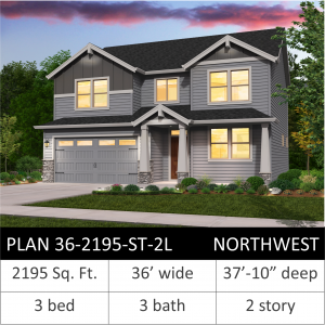 2195 SQFT - PLAN 36-2195-ST-2L NW