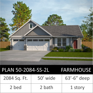 2084 SQFT - PLAN 50-2084-SS-2L FH