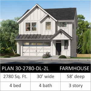 2780 SQFT - PLAN 30-2780-DL-2L FH
