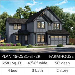 2581 SQFT - PLAN 48-2581-ST-2R FH