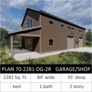 2281 SQFT - PLAN 70-2281-DG-2R